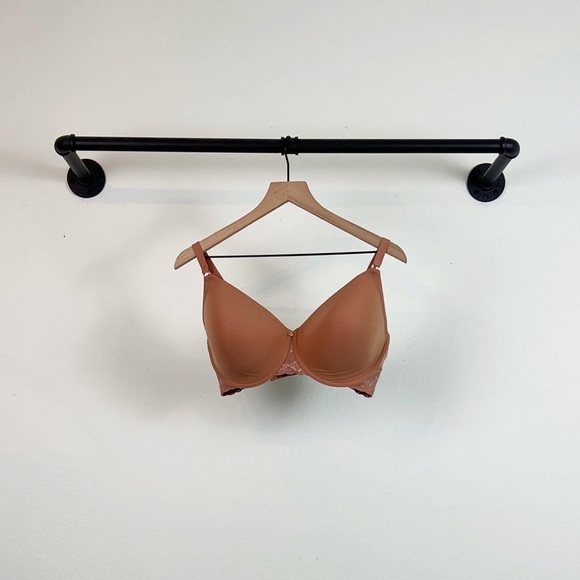 NWT Natori Bliss Perfection Underwire Lace Trim Bra in Glow 38G - Picture 3 of 6